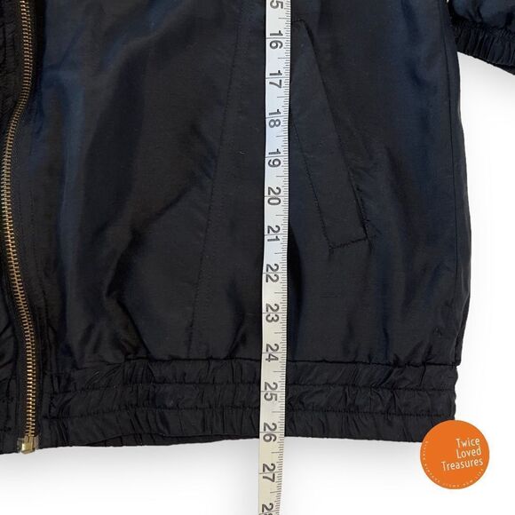 Vintage Silk Windbreaker Puffer Jacket - Picture 11 of 12